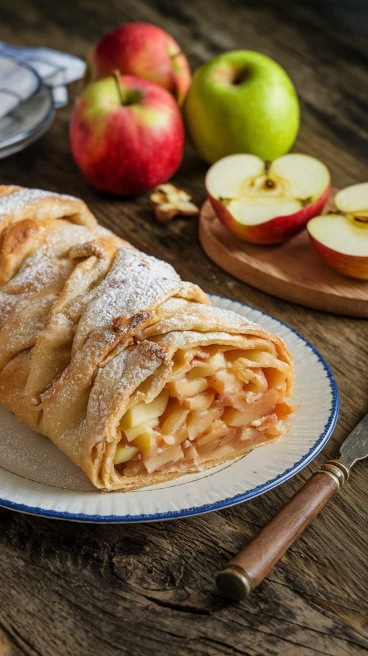 Der Duft von Zuhause: Dein ultimativer Guide für selbstgemachten Apfelstrudel – knusprig, warm und einfach unwiderstehlich