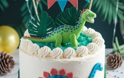 Ein Detailliertes Dino Kuchen Rezept mit Schritt-für-Schritt-Anleitung