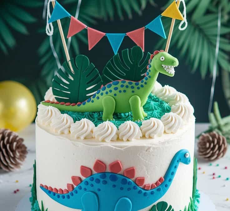 Ein Detailliertes Dino Kuchen Rezept mit Schritt-für-Schritt-Anleitung