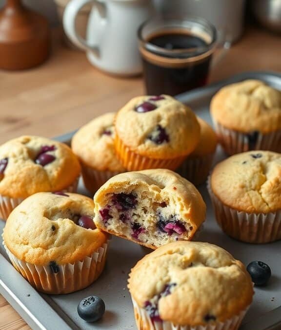 Leckere Blaubeer Muffins Rezept