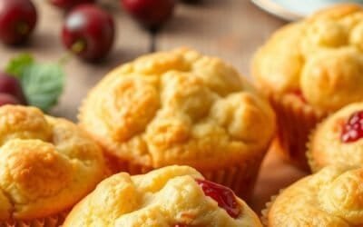 Einfache Kirschmuffins Rezept