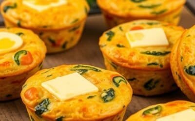 Gemüse Frittata Muffins Rezept