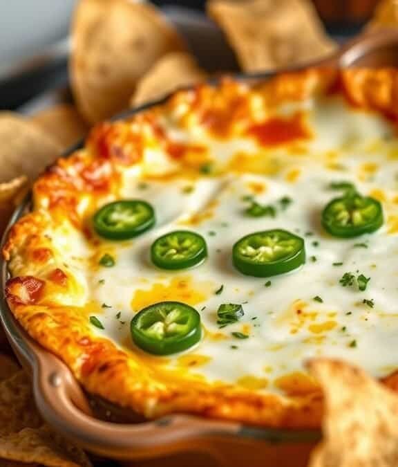 Würzige Jalapeño Popper Dip Rezept