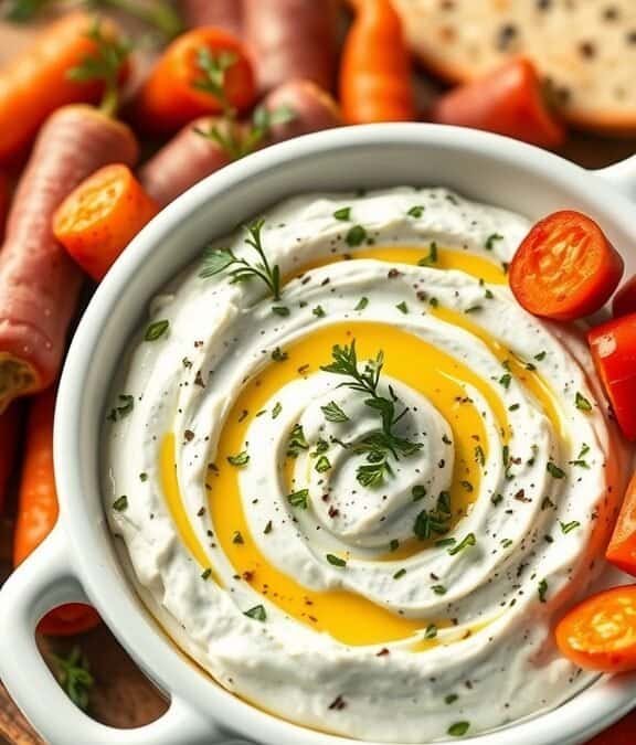 Aufgeschlagener Feta Dip Rezept