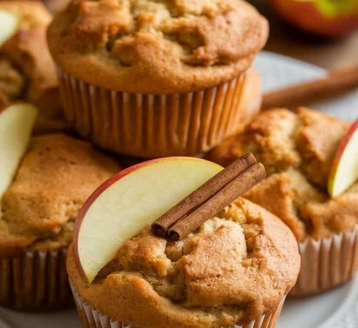 Saftige Apfelmuffins Rezept