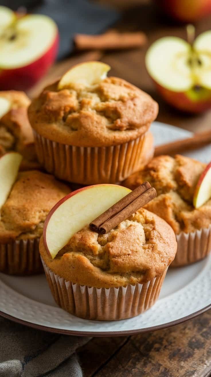 Saftige Apfelmuffins Rezept