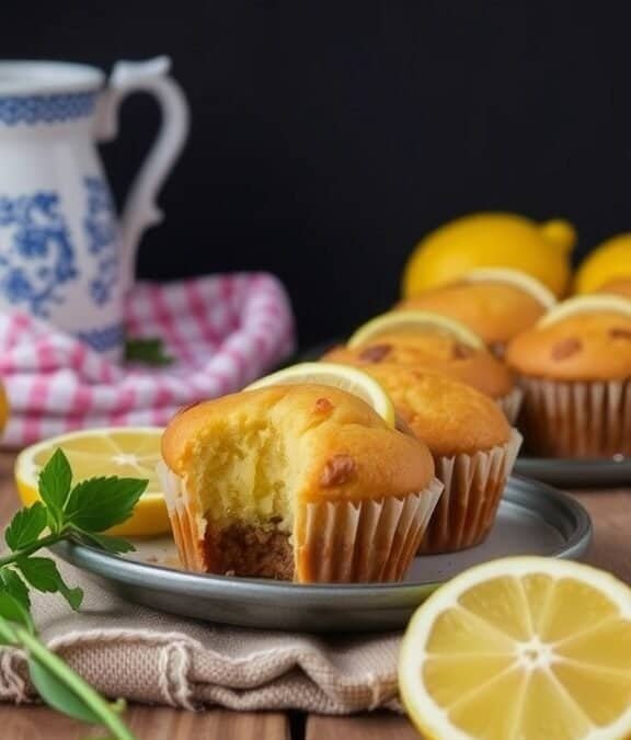 Zitronen Muffins Rezept