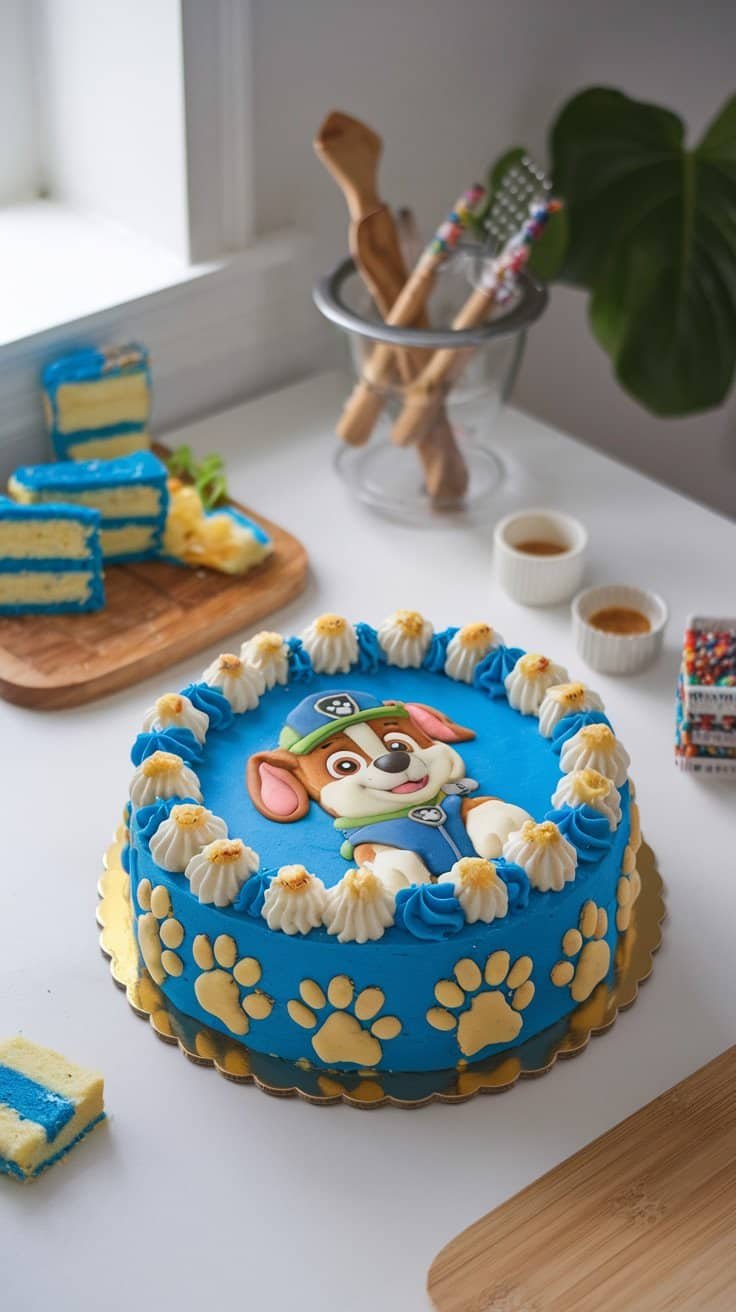 Ein Detailliertes Paw Patrol Kuchenrezept mit Schritt-für-Schritt-Anleitung