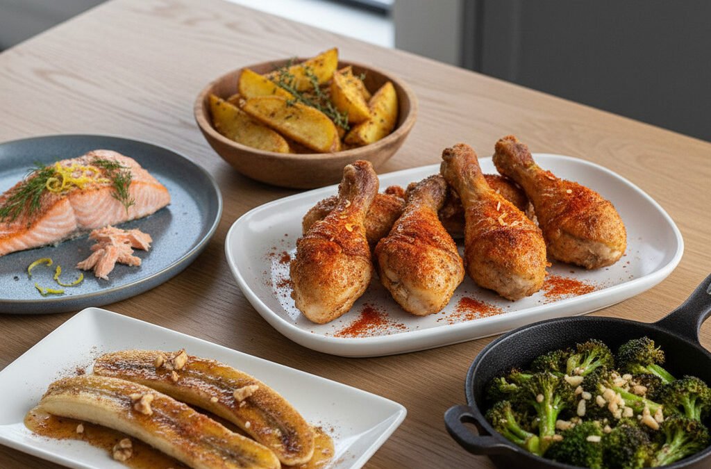 5 Airfryer-Rezepte ohne Schnickschnack