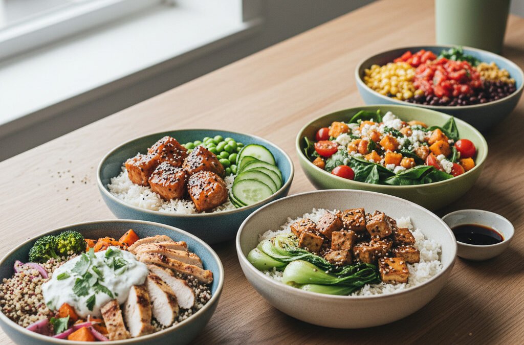 5 Meal-Prep-Bowls für Busy Weeks