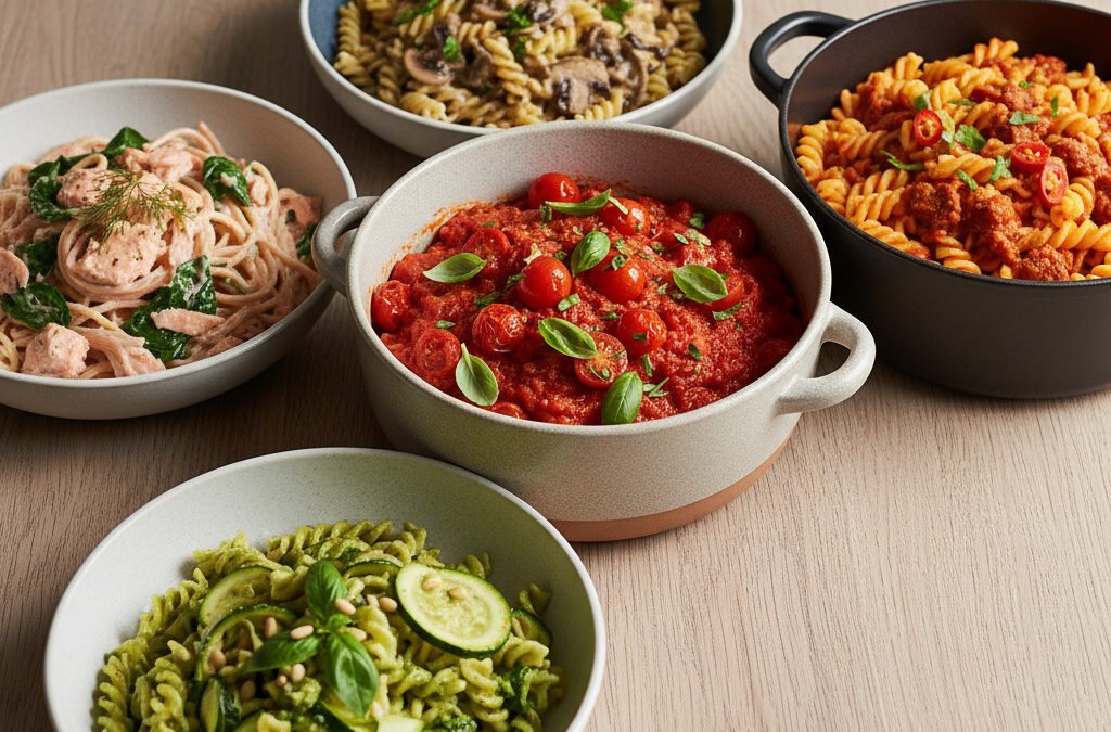 5 One-Pot-Pasta-Ideen für die Woche