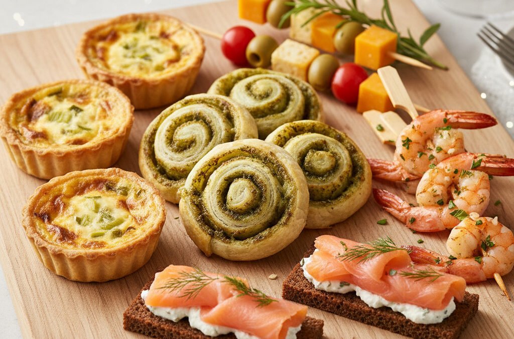 5 Silvester-Snacks für Mitternacht