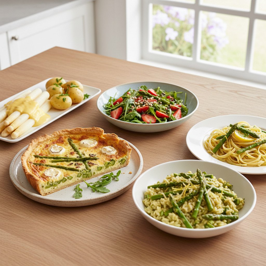 5 Spargelrezepte für den Frühling 5 Spargelrezepte für den Frühling