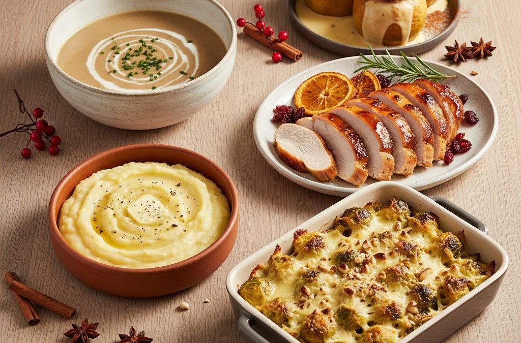 5 Weihnachtsmenü-Ideen für 4