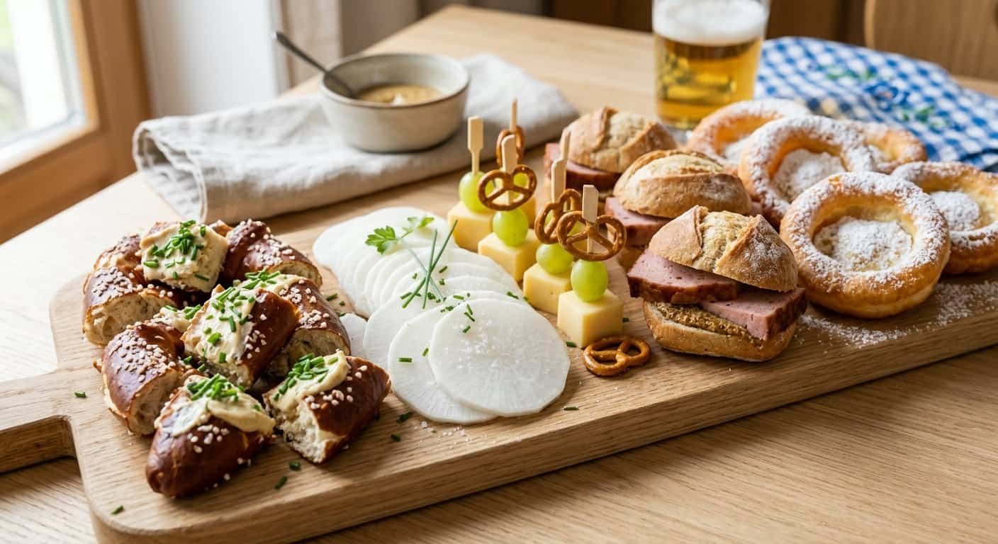 5 Wiesn-Snacks für die Oktoberfest-Party 5 Wiesn-Snacks für die Oktoberfest-Party