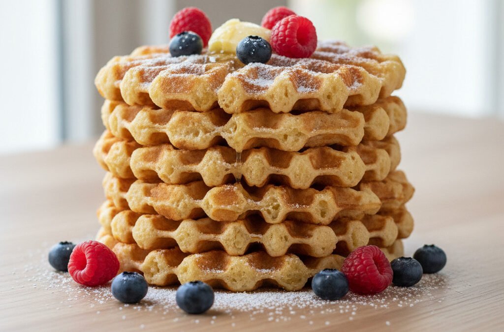 Belgische Hefe-Waffeln