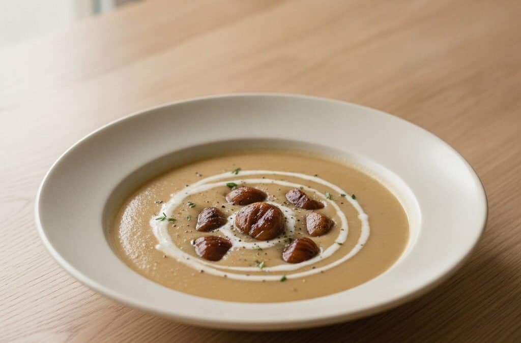 Cremige Maronen-Kartoffel-Suppe