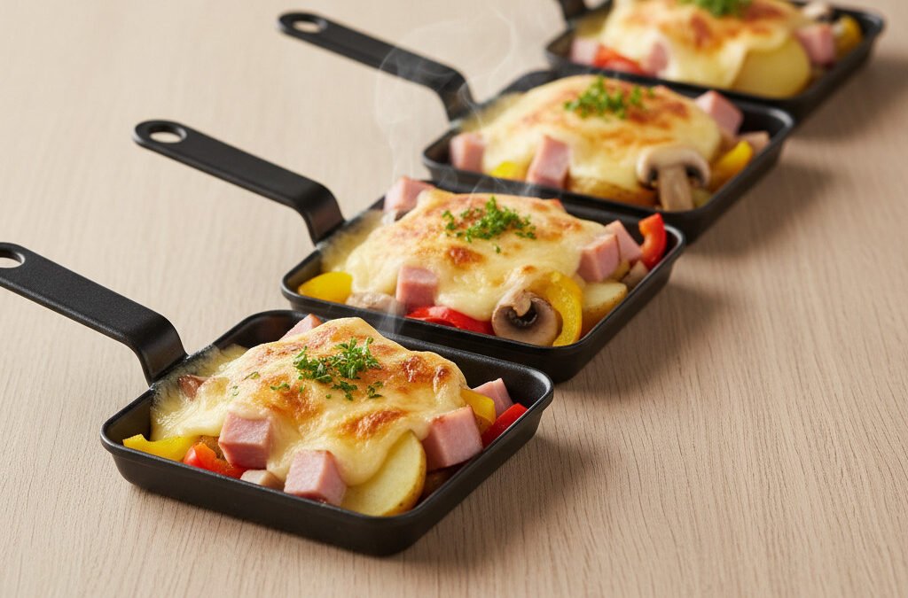 Cremiges Raclette-Pfännchen