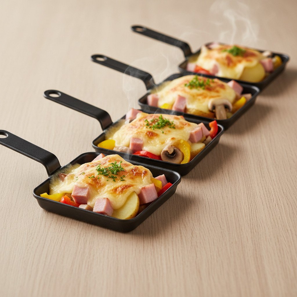 Cremiges Raclette-Pfännchen Cremiges Raclette-Pfännchen