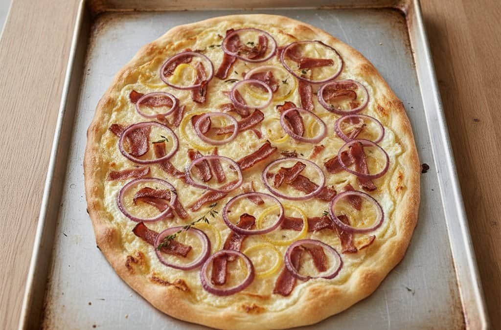 Elsässer Flammkuchen