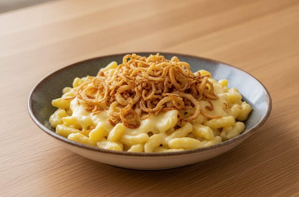 Klassische Käsespätzle