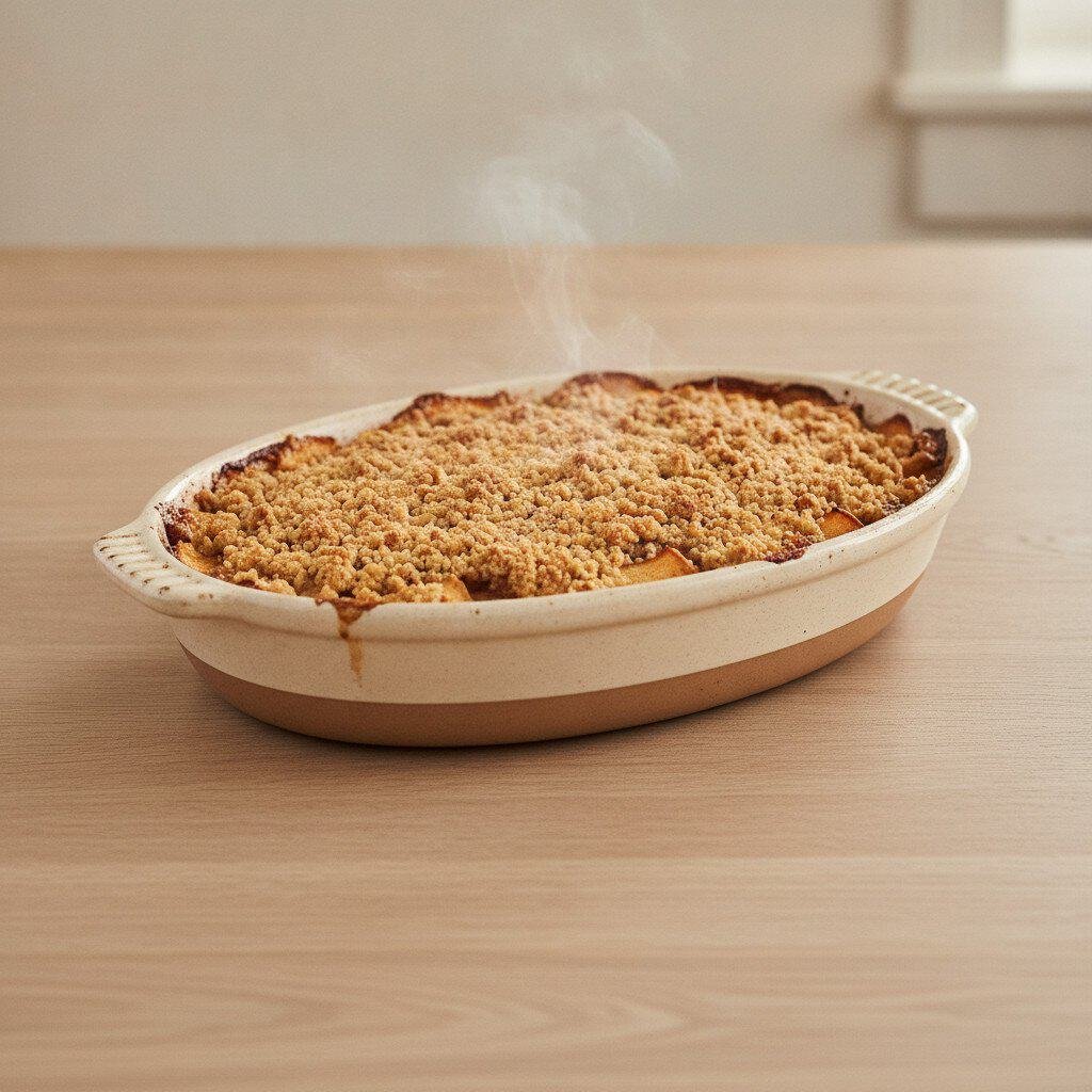 Knuspriger Apfel-Zimt-Crumble Knuspriger Apfel-Zimt-Crumble