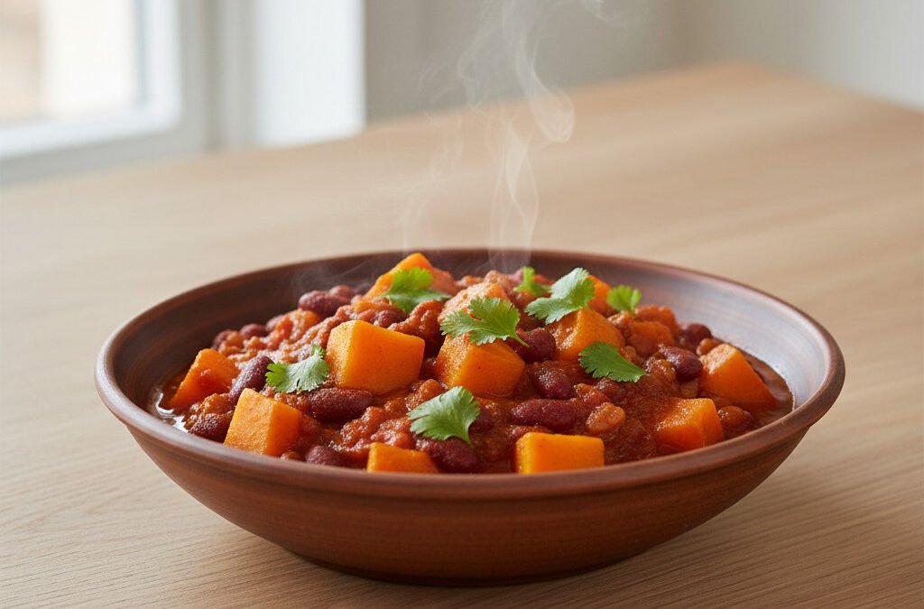 Kürbis-Chili sin Carne