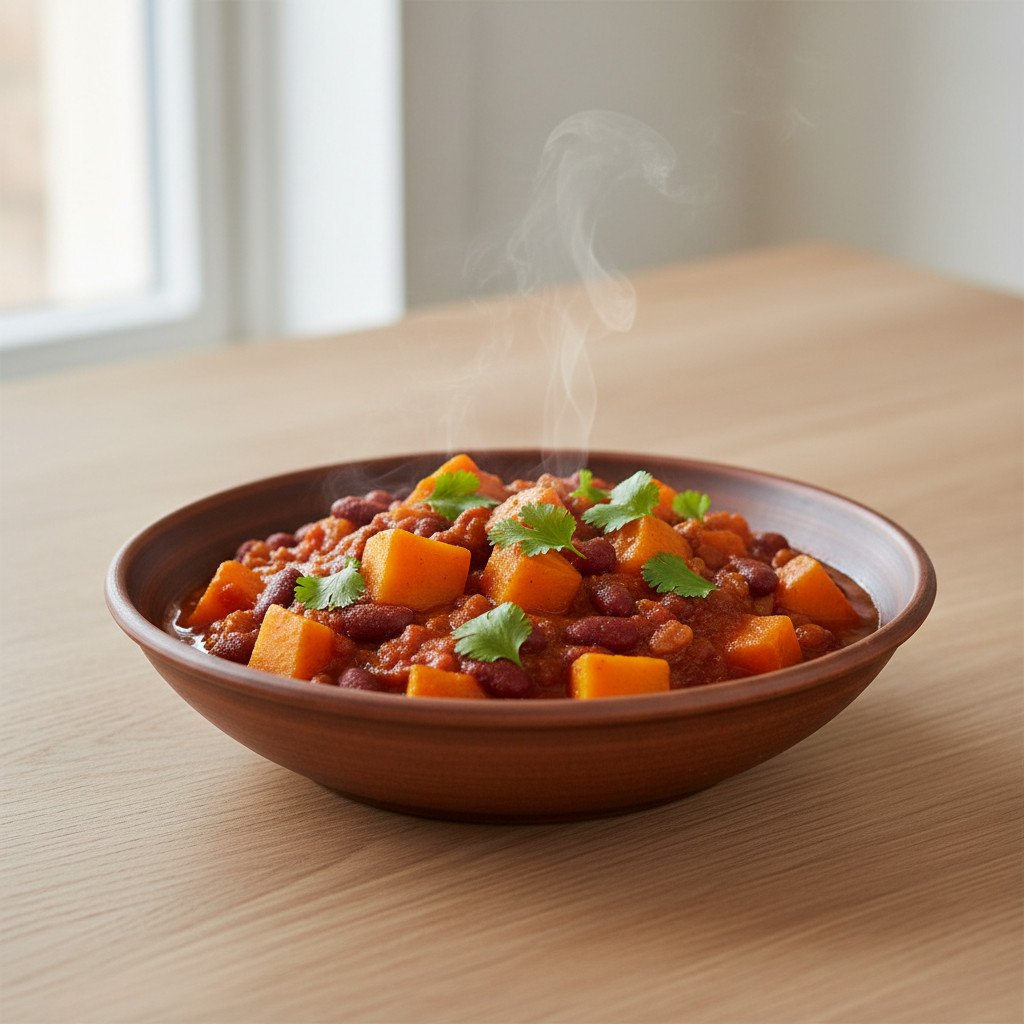 Kürbis-Chili sin Carne Kürbis-Chili sin Carne