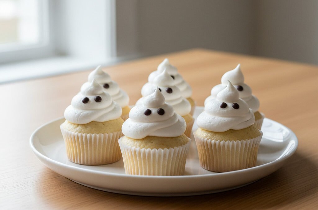 Saftige Geister-Cupcakes