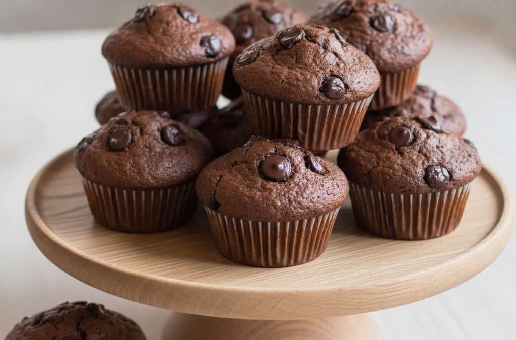Saftige Kürbis-Schoko-Muffins