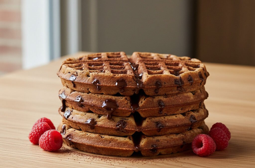 Saftige Schoko-Waffeln