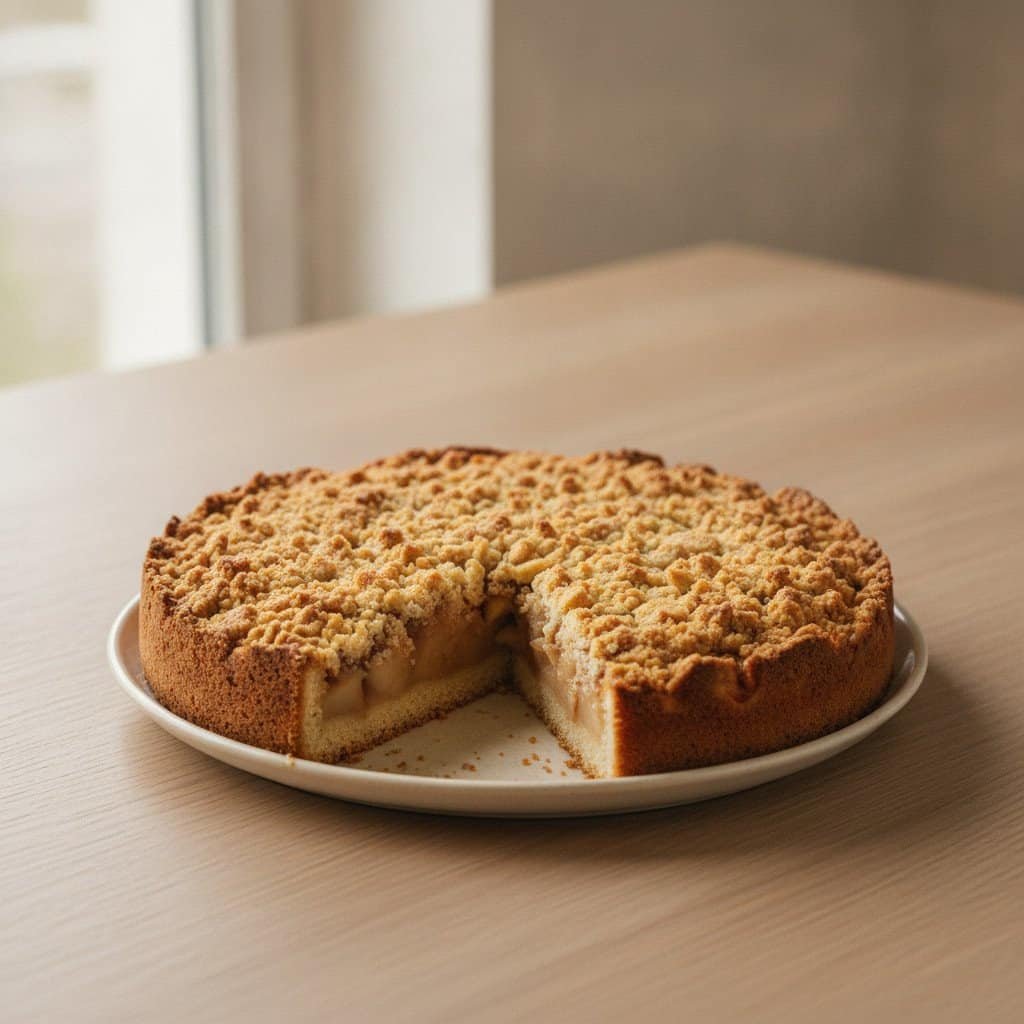 Saftiger Apfelkuchen mit Streusel Saftiger Apfelkuchen mit Streusel