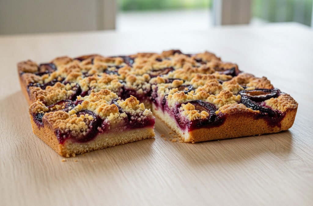 Saftiger Zwetschgenkuchen