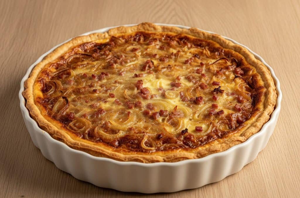 Saftiger Zwiebelkuchen