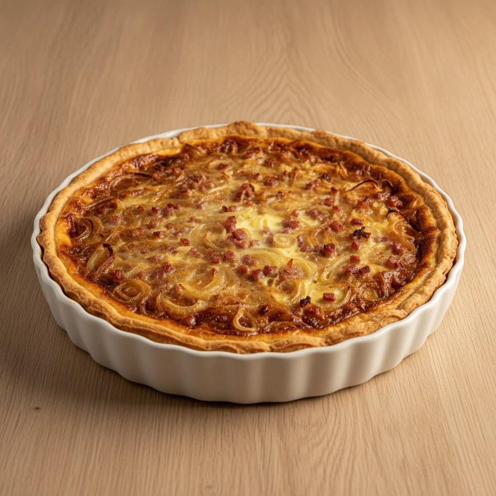 Saftiger Zwiebelkuchen Saftiger Zwiebelkuchen