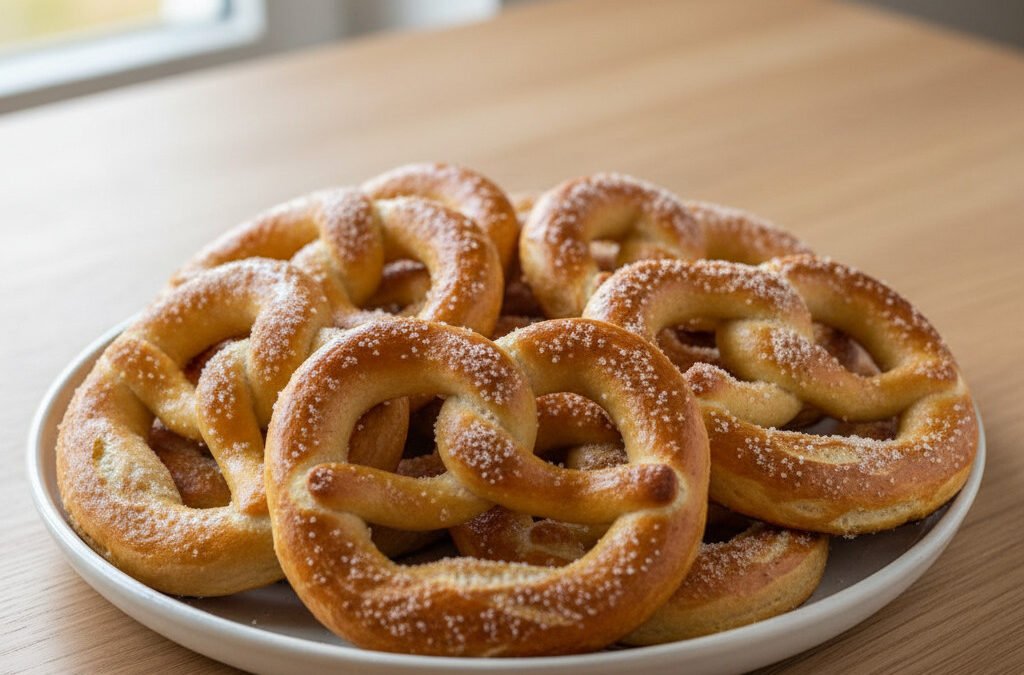 Süße Martinsbrezeln