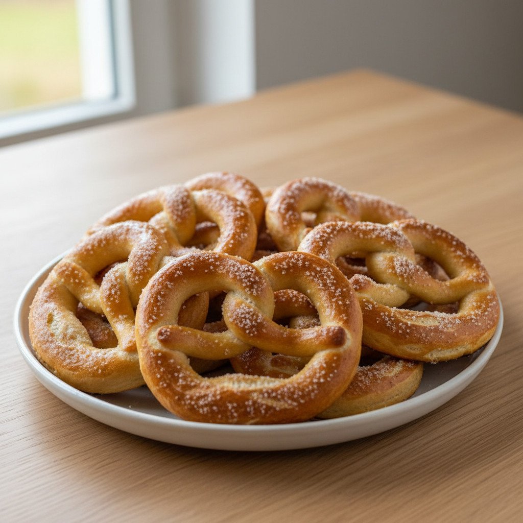 Süße Martinsbrezeln Süße Martinsbrezeln